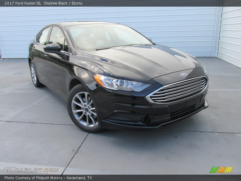 Shadow Black / Ebony 2017 Ford Fusion SE