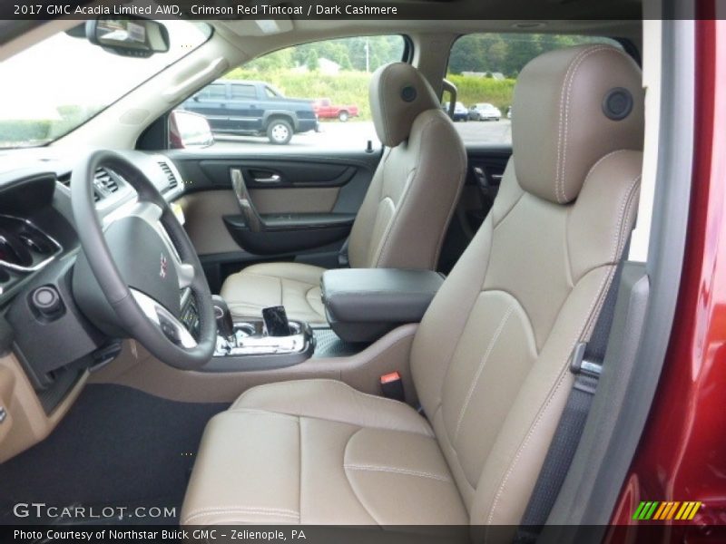  2017 Acadia Limited AWD Dark Cashmere Interior