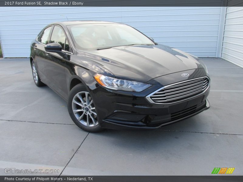Shadow Black / Ebony 2017 Ford Fusion SE
