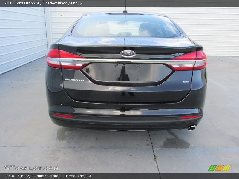 Shadow Black / Ebony 2017 Ford Fusion SE