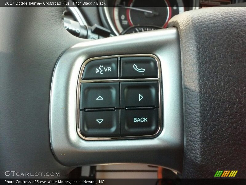 Pitch Black / Black 2017 Dodge Journey Crossroad Plus