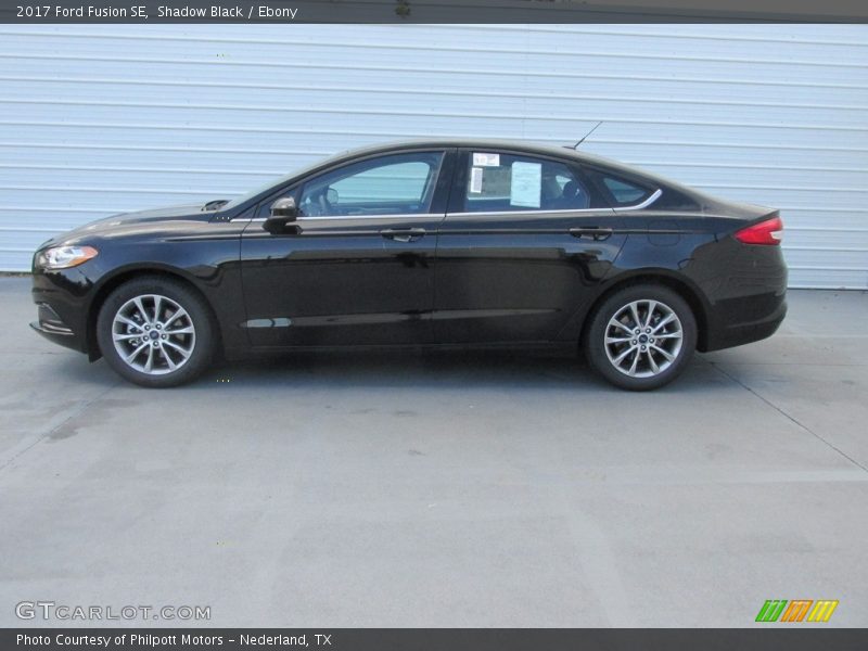 Shadow Black / Ebony 2017 Ford Fusion SE
