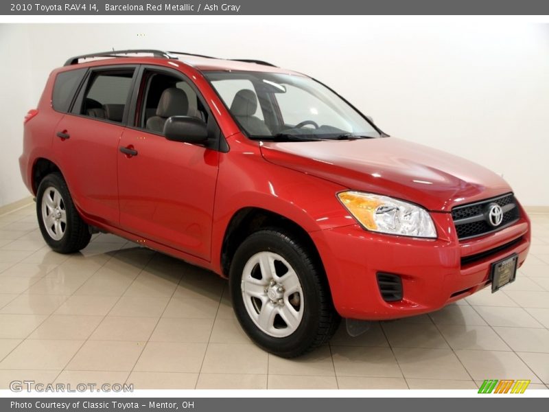 Barcelona Red Metallic / Ash Gray 2010 Toyota RAV4 I4
