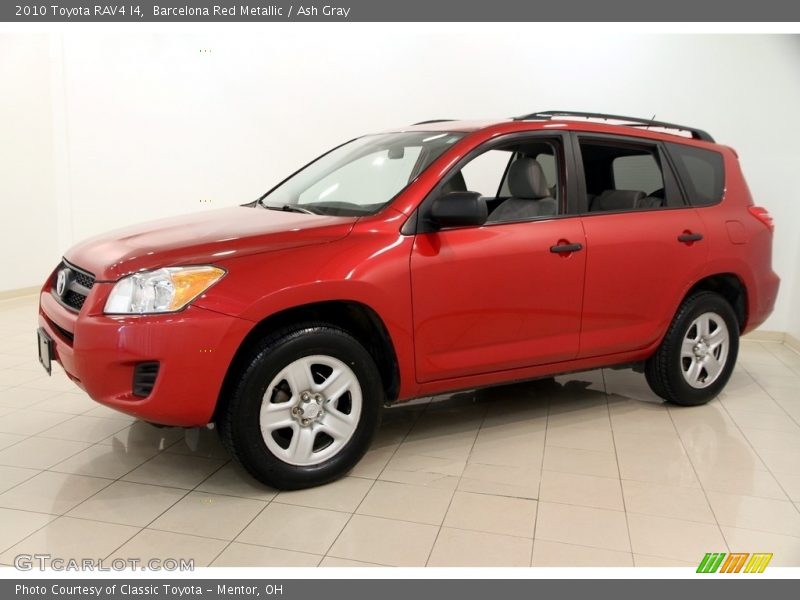 Barcelona Red Metallic / Ash Gray 2010 Toyota RAV4 I4