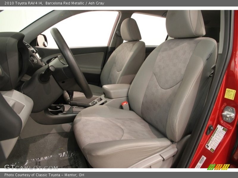 Barcelona Red Metallic / Ash Gray 2010 Toyota RAV4 I4