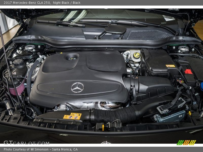 Night Black / Black 2017 Mercedes-Benz GLA 250