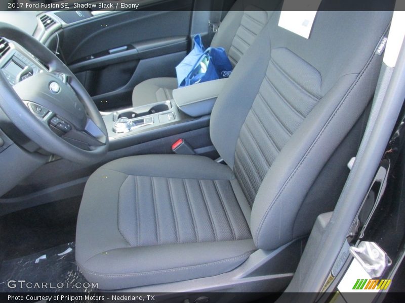 Shadow Black / Ebony 2017 Ford Fusion SE