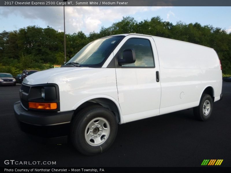 Summit White / Medium Pewter 2017 Chevrolet Express 2500 Cargo WT