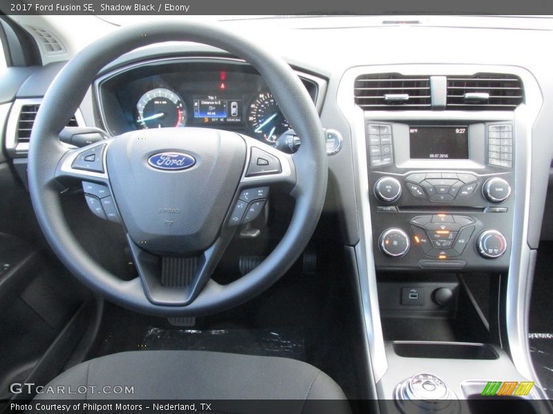 Shadow Black / Ebony 2017 Ford Fusion SE