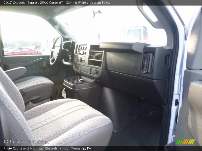 Summit White / Medium Pewter 2017 Chevrolet Express 2500 Cargo WT