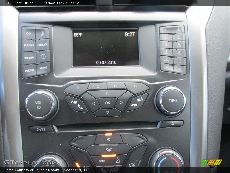 Shadow Black / Ebony 2017 Ford Fusion SE