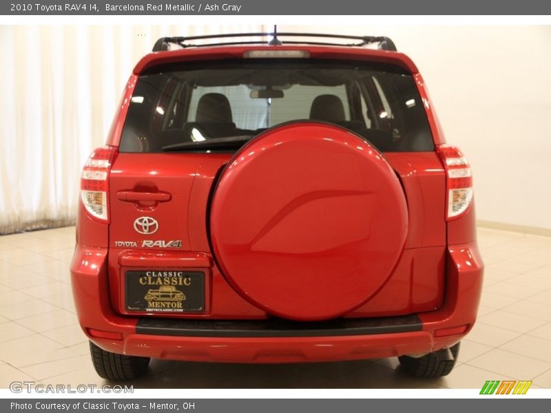 Barcelona Red Metallic / Ash Gray 2010 Toyota RAV4 I4