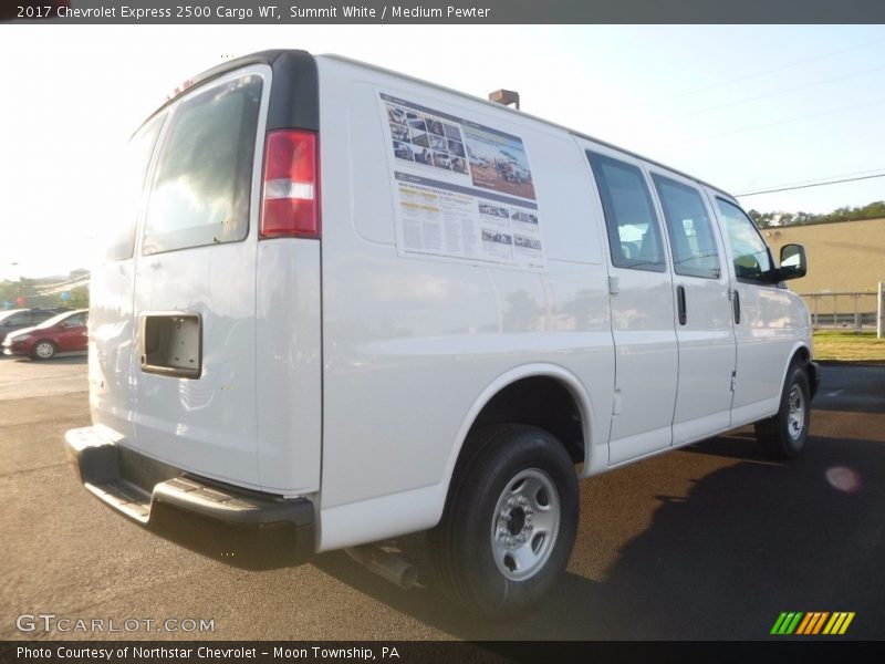 Summit White / Medium Pewter 2017 Chevrolet Express 2500 Cargo WT