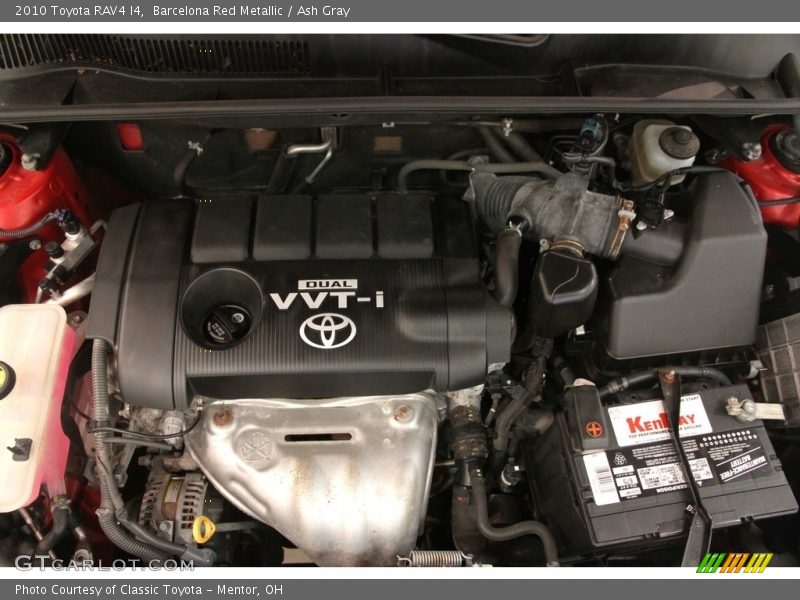Barcelona Red Metallic / Ash Gray 2010 Toyota RAV4 I4