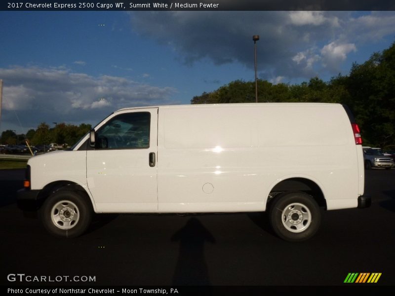 Summit White / Medium Pewter 2017 Chevrolet Express 2500 Cargo WT