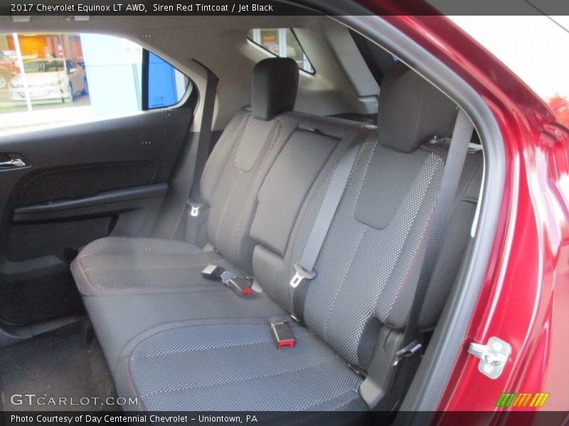 Siren Red Tintcoat / Jet Black 2017 Chevrolet Equinox LT AWD