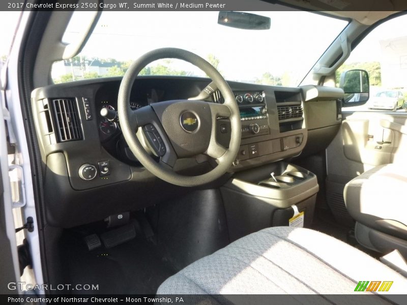 Summit White / Medium Pewter 2017 Chevrolet Express 2500 Cargo WT