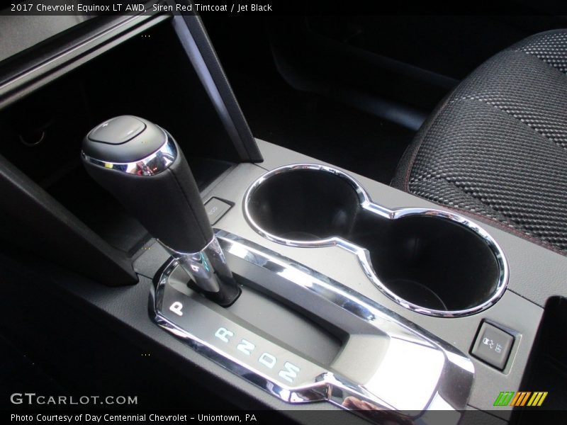 Siren Red Tintcoat / Jet Black 2017 Chevrolet Equinox LT AWD