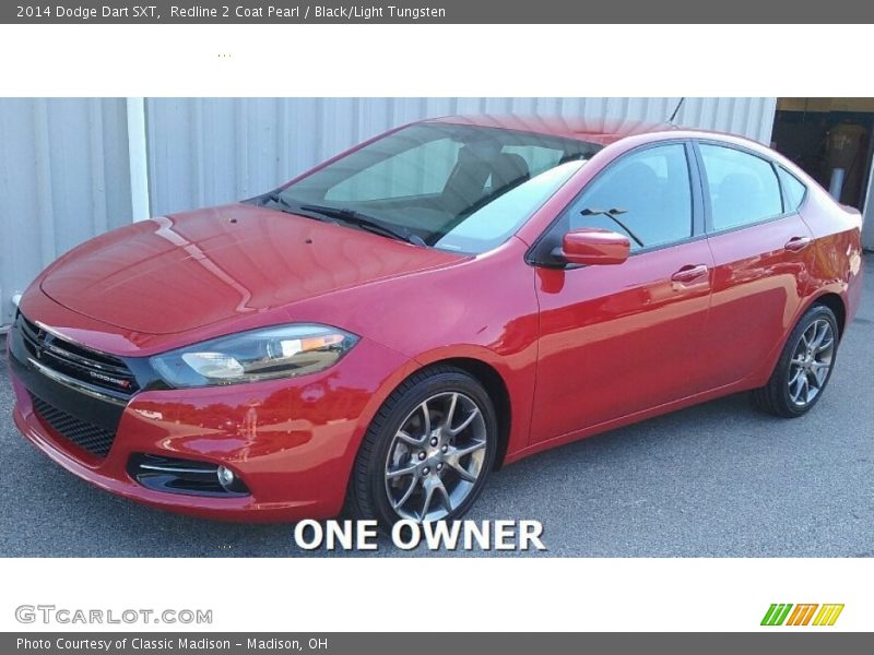 Redline 2 Coat Pearl / Black/Light Tungsten 2014 Dodge Dart SXT