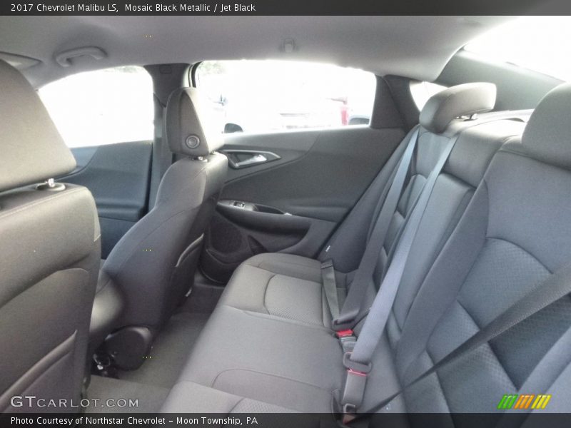Mosaic Black Metallic / Jet Black 2017 Chevrolet Malibu LS