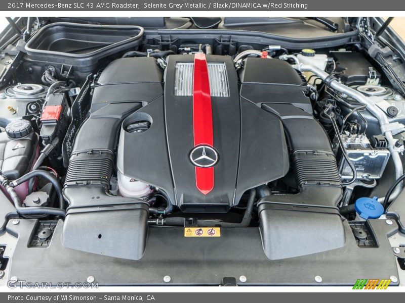  2017 SLC 43 AMG Roadster Engine - 3.0 Liter AMG Turbocharged DOHC 24-Valve VVT V6