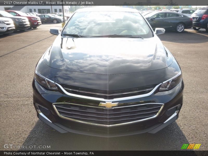 Mosaic Black Metallic / Jet Black 2017 Chevrolet Malibu LT