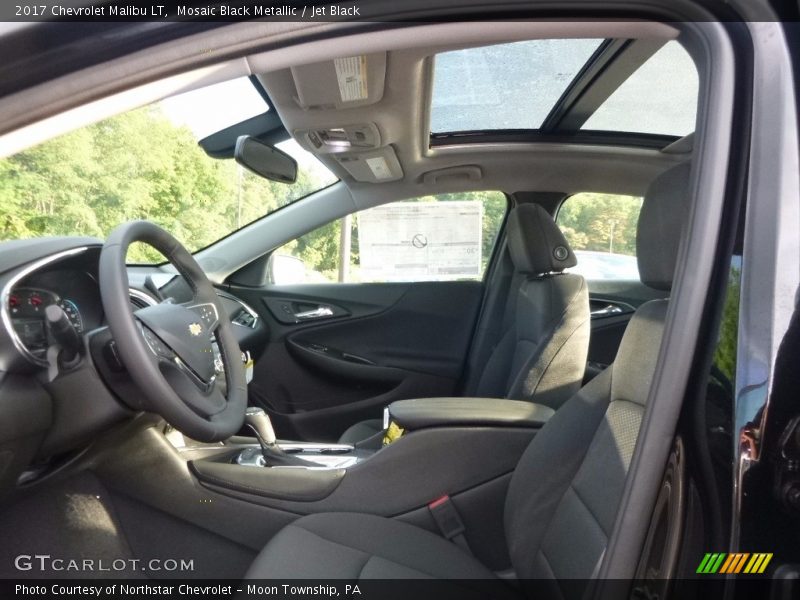 Mosaic Black Metallic / Jet Black 2017 Chevrolet Malibu LT