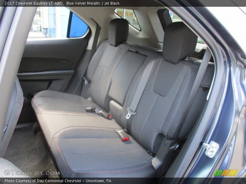 Blue Velvet Metallic / Jet Black 2017 Chevrolet Equinox LT AWD