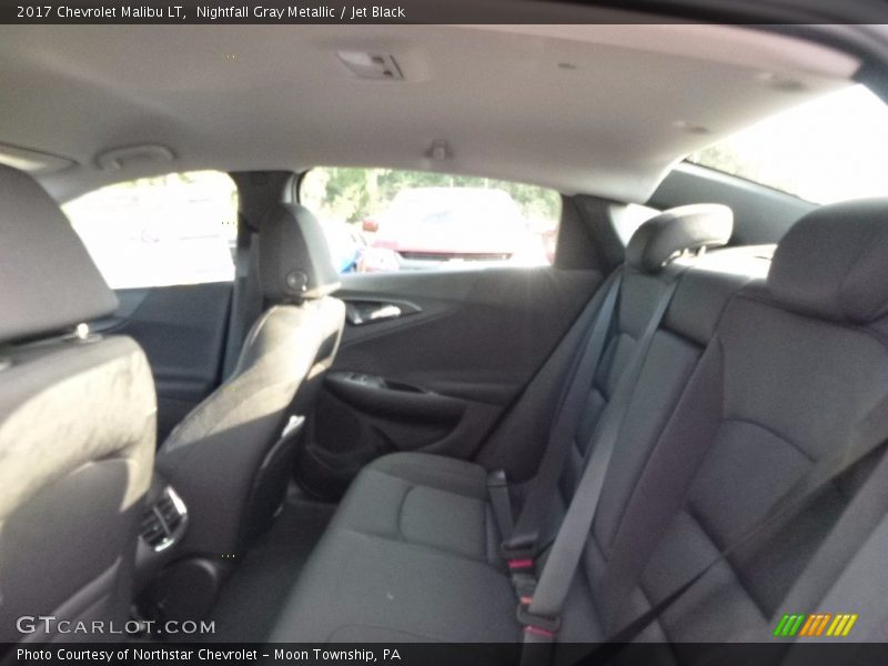 Nightfall Gray Metallic / Jet Black 2017 Chevrolet Malibu LT