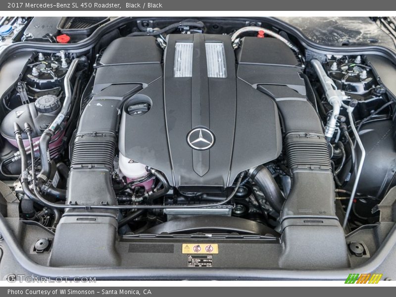  2017 SL 450 Roadster Engine - 3.0 Liter DI biturbo DOHC 24-Valve VVT V6