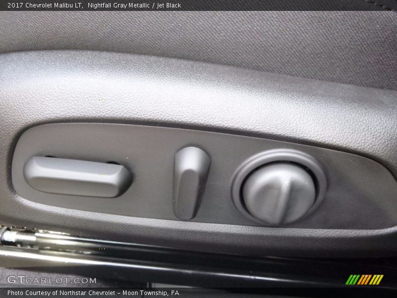 Nightfall Gray Metallic / Jet Black 2017 Chevrolet Malibu LT