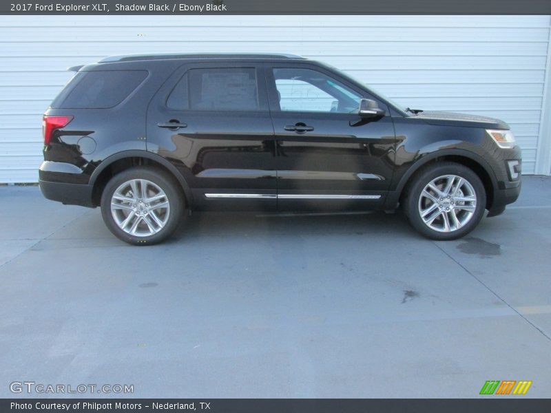 Shadow Black / Ebony Black 2017 Ford Explorer XLT