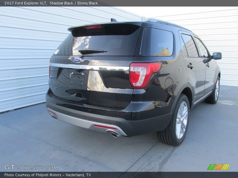 Shadow Black / Ebony Black 2017 Ford Explorer XLT