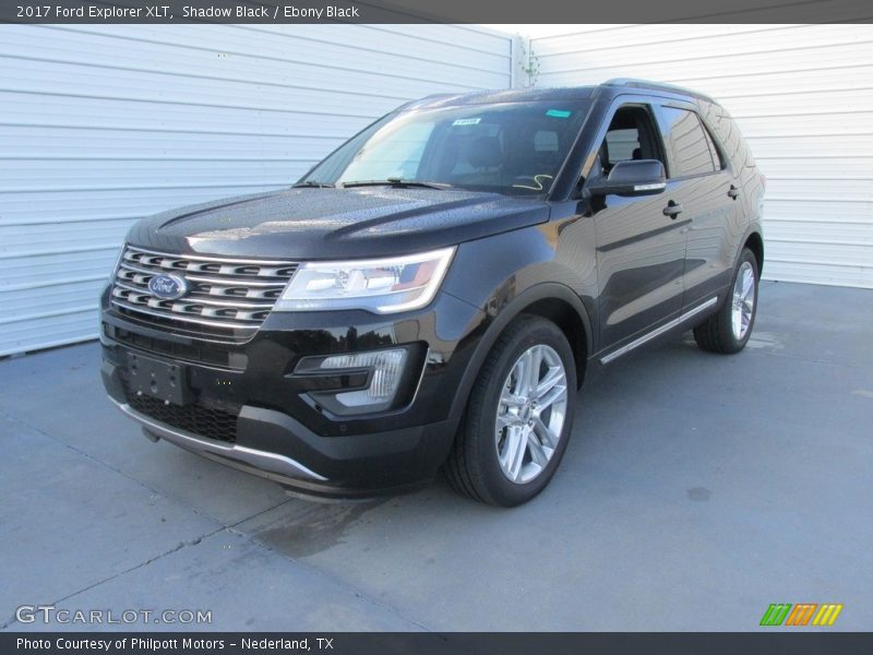 Shadow Black / Ebony Black 2017 Ford Explorer XLT