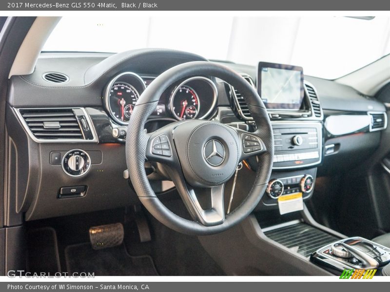 Black / Black 2017 Mercedes-Benz GLS 550 4Matic