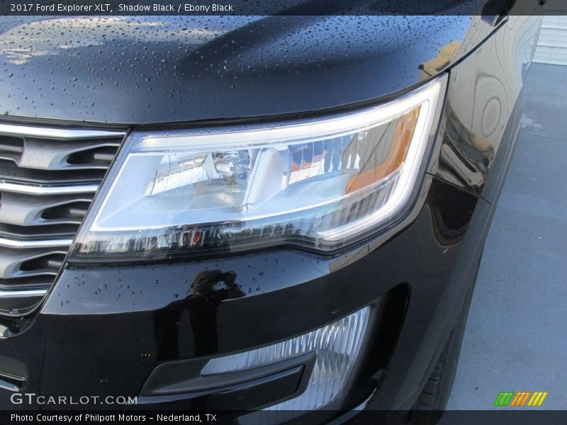 Shadow Black / Ebony Black 2017 Ford Explorer XLT