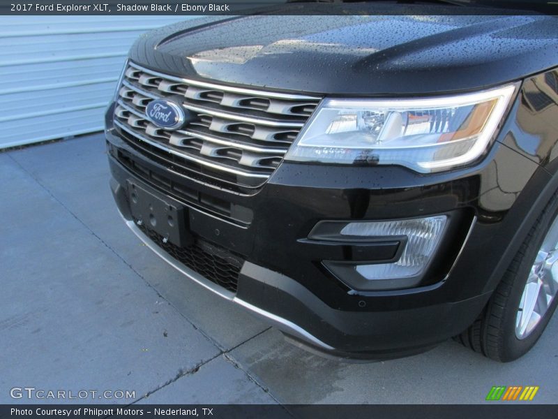 Shadow Black / Ebony Black 2017 Ford Explorer XLT