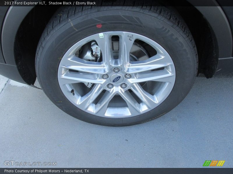 Shadow Black / Ebony Black 2017 Ford Explorer XLT