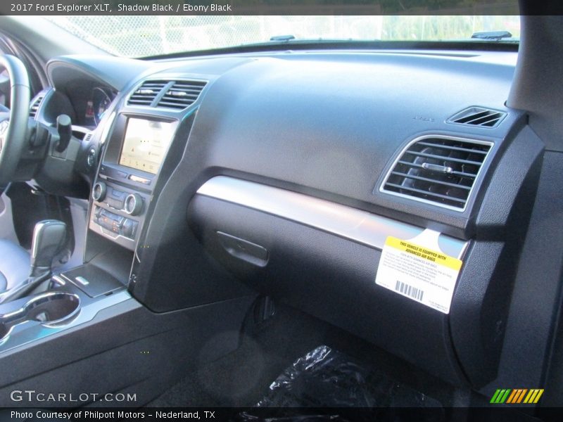 Shadow Black / Ebony Black 2017 Ford Explorer XLT