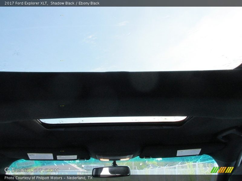 Shadow Black / Ebony Black 2017 Ford Explorer XLT