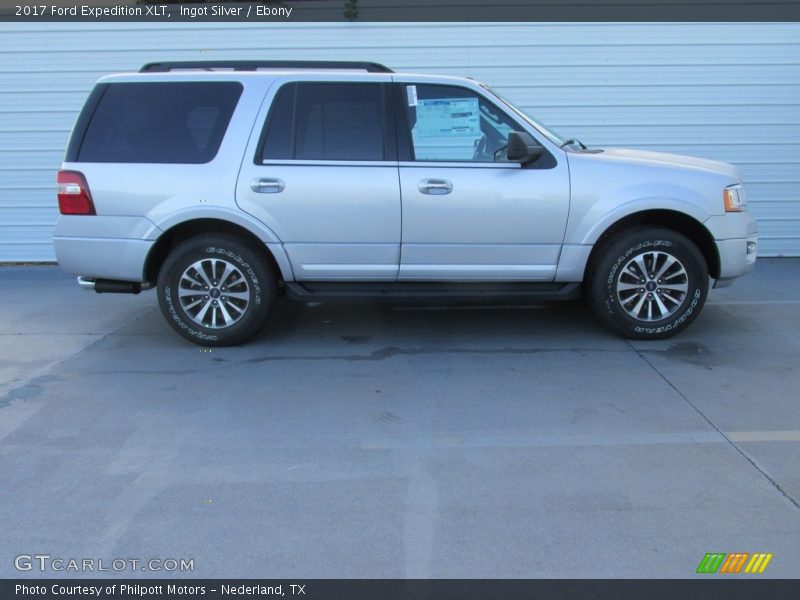 Ingot Silver / Ebony 2017 Ford Expedition XLT