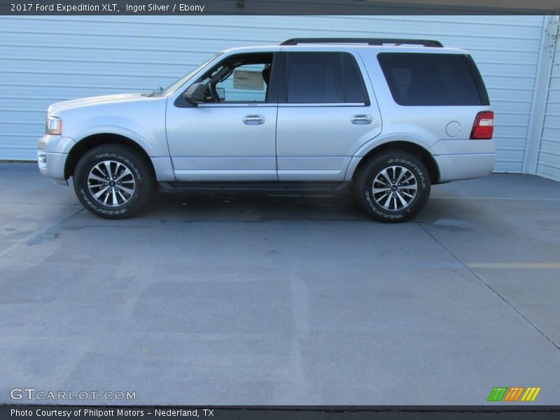 Ingot Silver / Ebony 2017 Ford Expedition XLT