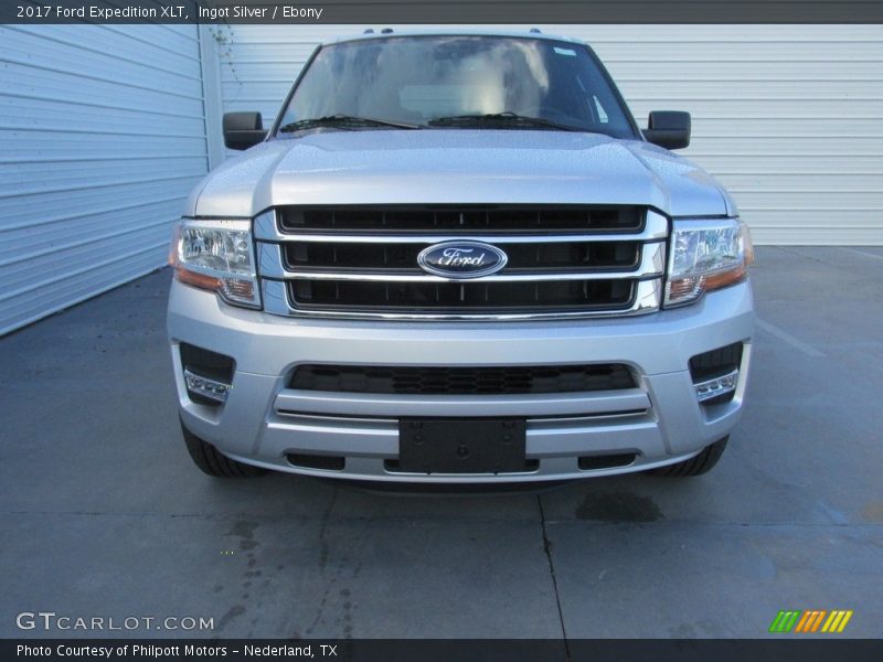 Ingot Silver / Ebony 2017 Ford Expedition XLT