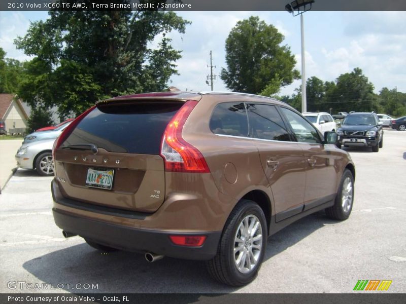Terra Bronze Metallic / Sandstone 2010 Volvo XC60 T6 AWD