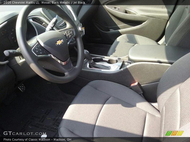 Mosaic Black Metallic / Jet Black 2016 Chevrolet Malibu LS