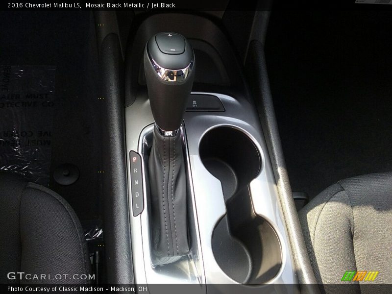 Mosaic Black Metallic / Jet Black 2016 Chevrolet Malibu LS