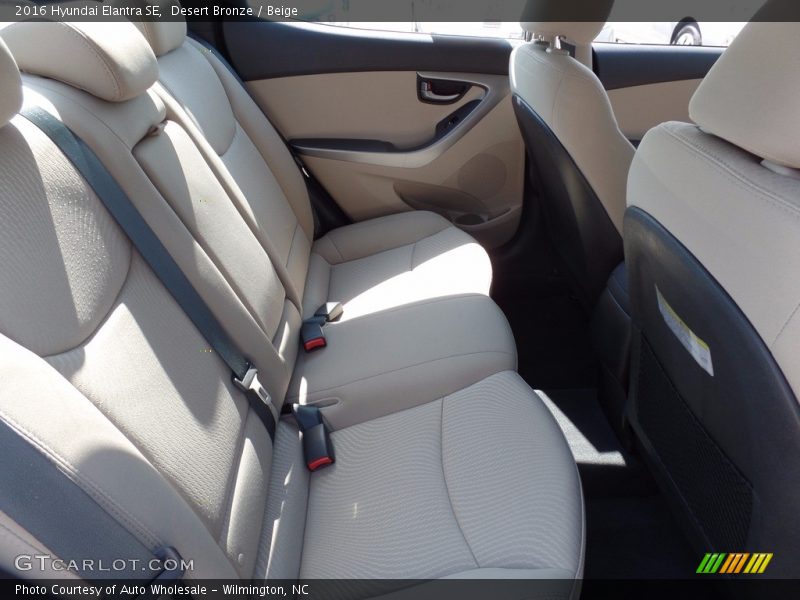 Desert Bronze / Beige 2016 Hyundai Elantra SE