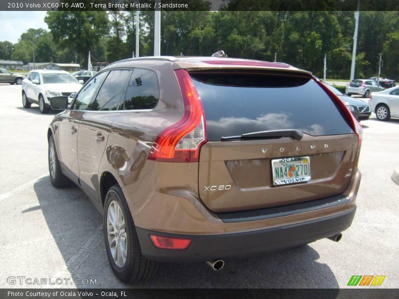 Terra Bronze Metallic / Sandstone 2010 Volvo XC60 T6 AWD
