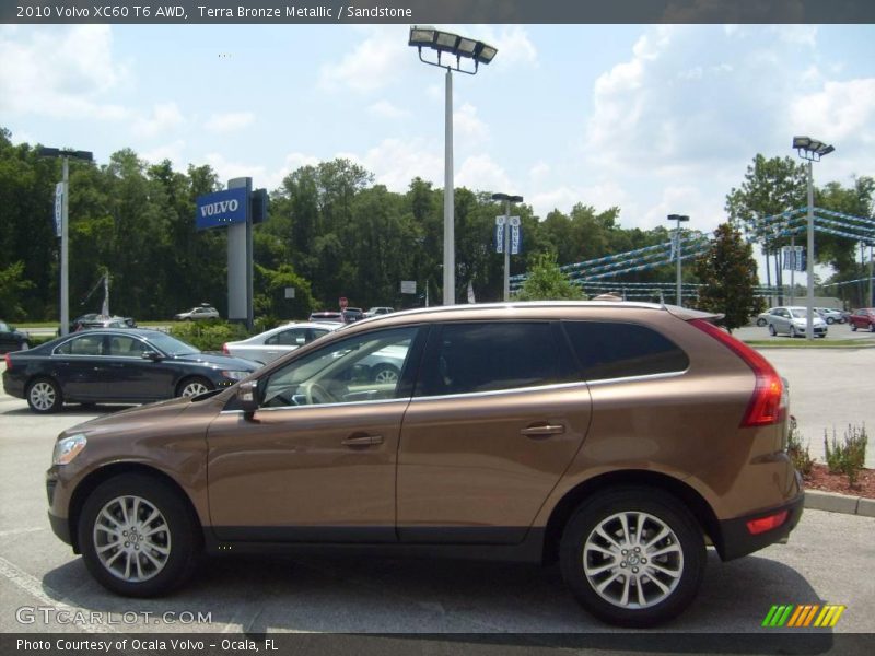 Terra Bronze Metallic / Sandstone 2010 Volvo XC60 T6 AWD