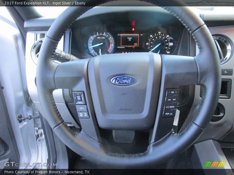 Ingot Silver / Ebony 2017 Ford Expedition XLT